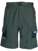 CHOCOOLATE short cargo à taille ceinturée - Vert - thumbnail