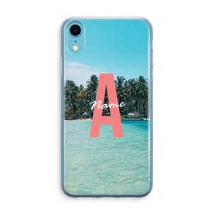 Pacific Dream: iPhone XR Transparant Hoesje