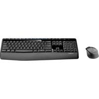 Logitech Wireless Combo MK345 - US-INTL-Layout Muis, Set met toetsenbord en muis, Toetsenbord Draadloos QWERTY, Engels Zwart