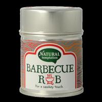 Natural Temptation Barbecue rub blikje bio 40 Gram