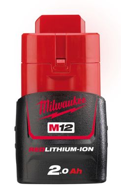 Milwaukee accu M12 B2 12V / 2.0 Ah Red Li-ion