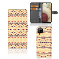 Samsung Galaxy A12 Telefoon Hoesje Aztec Yellow - thumbnail