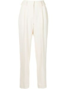 Blazé Milano pantalon cigarette à taille haute - Blanc