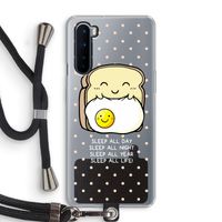 Sleep All Day: OnePlus Nord Transparant Hoesje met koord