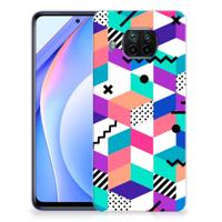 Xiaomi Mi 10T Lite | TPU Hoesje | Blokken Kleurrijk