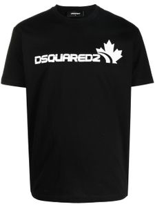 DSQUARED2 t-shirt à logo Maple - Noir