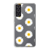 Margrietjes: Samsung Galaxy S21 FE Transparant Hoesje