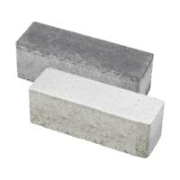 Minimaal 75! Aqua bricks waterpasserend 10x30x8cm grijs gesloten - Gardenlux