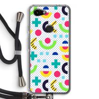 8-bit N°1: Pixel 3a Transparant Hoesje met koord