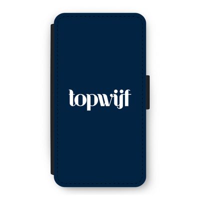 Topwijf Navy: iPhone 11 Pro Flip Hoesje