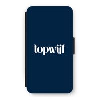 Topwijf Navy: iPhone 11 Pro Flip Hoesje