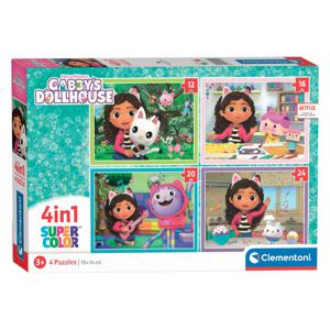 Clementoni Gabby’s Dollhouse Legpuzzel 12 stuk(s) Stripfiguren