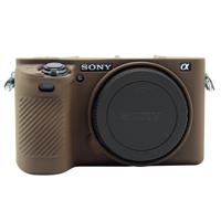 PULUZ siliconen beschermhoes voor Sony ILCE-6500(Coffee)