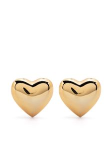 Moschino boucles d'oreilles pendantes serties de diamants