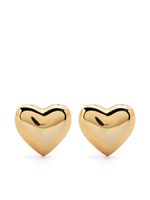 Moschino boucles d'oreilles pendantes serties de diamants