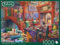 Falcon de luxe The Quilt Shop 1000 stukjes - thumbnail
