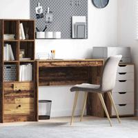 Bureau Oud hout 100 x 40 x 76 cm Bewerkt hout
