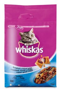 ‎Whiskas 325944 droogvoer voor kat 3,8 kg Volwassen Tonijn