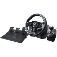 Racestuur - SUPERDRIVE - GS850-X - Handmatige versnellingspook - 3 pedalen - Peddels - PS4 / Xbox