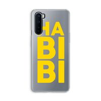 Habibi Majorelle : OnePlus Nord Transparant Hoesje