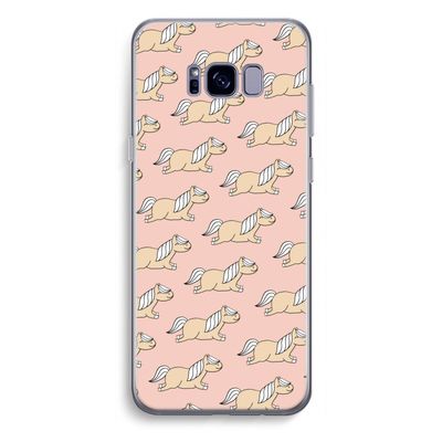 Ponys: Samsung Galaxy S8 Plus Transparant Hoesje