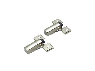 Deurdemper draaideur SA metaalgrijs (set van 2)