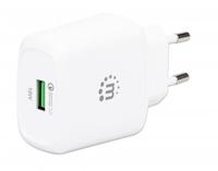 Manhattan 102285 USB-oplader 18 W Thuis Uitgangsstroom (max.) 3 A Aantal uitgangen: 1 x USB 3.2 Gen 1 bus A (USB 3.0) Qualcomm Quick Charge 3.0