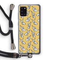 Haas: Samsung Galaxy A31 Transparant Hoesje met koord