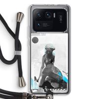 I will not feel a thing: Xiaomi Mi 11 Ultra Transparant Hoesje met koord