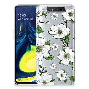 Samsung Galaxy A80 TPU Case Dogwood Flowers