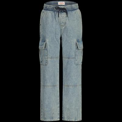 Vingino winter jeans broek jongens - blauw - Gino cargo