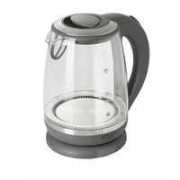 Adler AD 1286 waterkoker 2 l 2200 W Grijs, Transparant - thumbnail