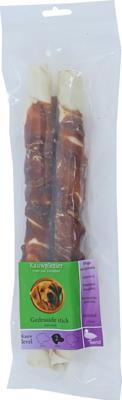 Natuurlijke Snack stick gedraaid plus eend 28 cm zak a 2st - Gebr de boon