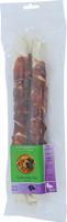 Natuurlijke Snack stick gedraaid plus eend 28 cm zak a 2st - Gebr de boon