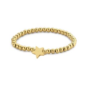 CO88 8CB 90572 Collection Armband Sense goudkleurig rek 4 mm
