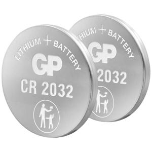 GP Batteries Knoopcel CR2032 3 V 2 stuk(s) Lithium GPCR2032