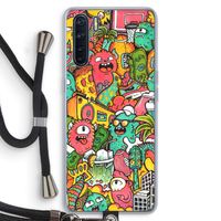 Vexx City: Oppo A91 Transparant Hoesje met koord