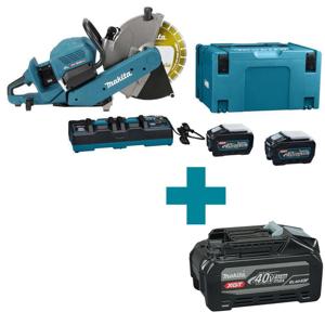 Makita CE002GT202X Accu Doorslijper 355mm 2 x AWS XGT 40V Max 5.0Ah (2st.)