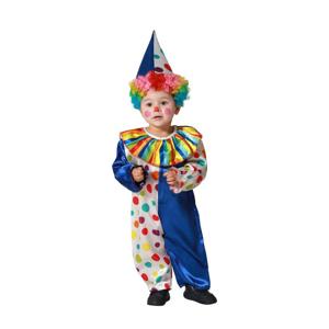 Verkleed set voor peuters - clowntje - multi kleuren - 2-delig - carnaval verkleedkleding