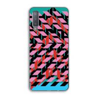Skew Blush 2: Samsung Galaxy A7 (2018) Transparant Hoesje