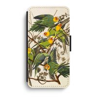 Carolinaparkiet: iPhone XR Flip Hoesje Carolinaparkiet: iPhone XR Flip Hoesje