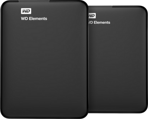WD Elements Portable 2TB - Duo-Pack