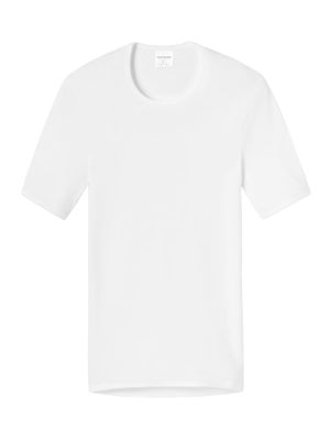 Schiesser - Original Feinripp - T-Shirt 1/2 - wit, Maat:3XL