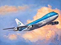 Revell 1/450 Boeing 747-200 Jumbo Jet KLM - thumbnail