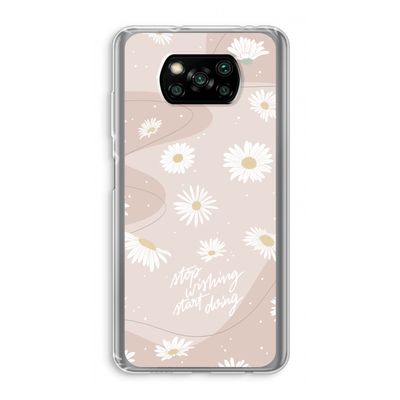 Daydreaming becomes reality: Xiaomi Poco X3 NFC Transparant Hoesje