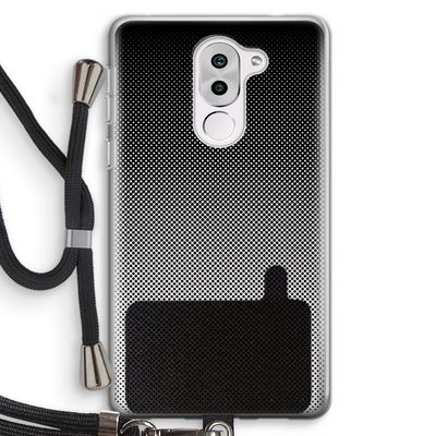 Musketon Halftone: Honor 6X Transparant Hoesje met koord