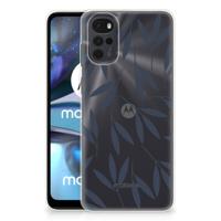Motorola Moto G22 | TPU Case | Leaves Blue