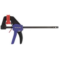 WorkPro WP232034 WorkPro Mini snel met één hand te bedienen klem Afmeting, lengte: 100 mm WorkPro WP232034 WorkPro Mini snel met één hand te bedienen klem Afmeting, lengte: 100 mm