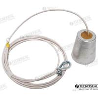 Ánodos para boyas y colgar TEN00631 - ANODO ALUMINIO PARA COLGAR