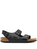 Birkenstock sandales Madrid Birko-Flor - Noir - thumbnail